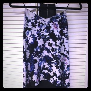 Express Barcelona reversible floral/black cami